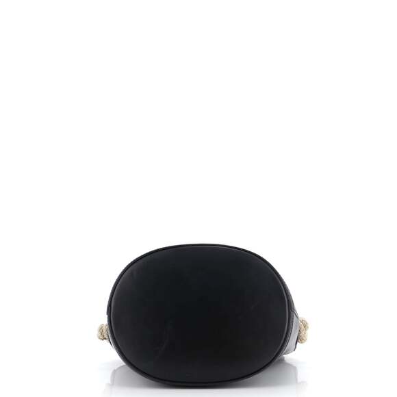 Prada Tambour Bucket Bag Leather With #148886P82B - Picture 6 of 9